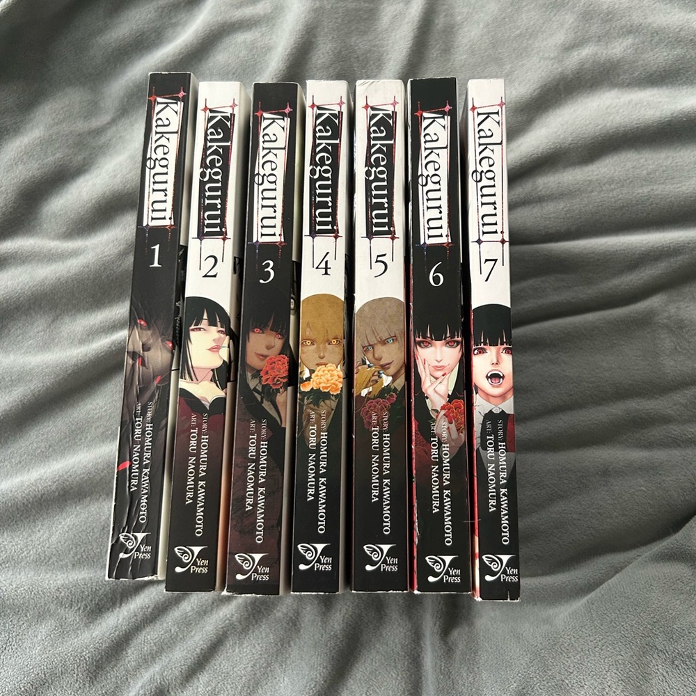 Kakegurui English Manga - Books 1-7